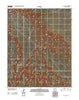 Bat Canyon Arizona Historical topographic map, 1:24000 scale, 7.5 X 7.5 Minute, Year 2011