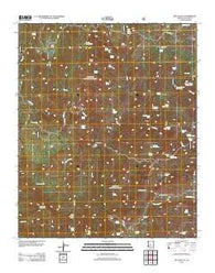 Battle Flat Arizona Historical topographic map, 1:24000 scale, 7.5 X 7.5 Minute, Year 2012