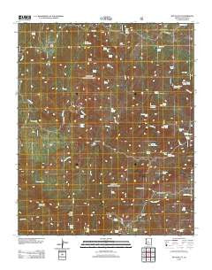 Battle Flat Arizona Historical topographic map, 1:24000 scale, 7.5 X 7.5 Minute, Year 2012