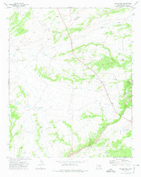 Beacon Well Arizona Historical topographic map, 1:24000 scale, 7.5 X 7.5 Minute, Year 1972