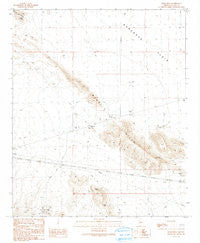 Bear Hills Arizona Historical topographic map, 1:24000 scale, 7.5 X 7.5 Minute, Year 1990