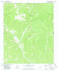 Bear Ridge Arizona Historical topographic map, 1:24000 scale, 7.5 X 7.5 Minute, Year 1977