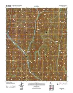Bear Ridge Arizona Historical topographic map, 1:24000 scale, 7.5 X 7.5 Minute, Year 2011