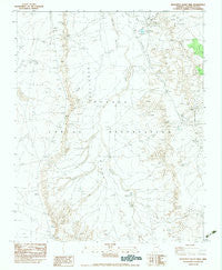 Beautiful Valley Well Arizona Historical topographic map, 1:24000 scale, 7.5 X 7.5 Minute, Year 1983