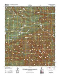 Beaverhead Arizona Historical topographic map, 1:24000 scale, 7.5 X 7.5 Minute, Year 2011