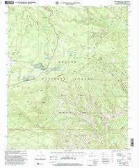 Beaverhead Arizona Historical topographic map, 1:24000 scale, 7.5 X 7.5 Minute, Year 1997