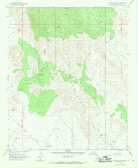 Beecher Canyon Arizona Historical topographic map, 1:24000 scale, 7.5 X 7.5 Minute, Year 1967