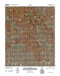 Beecher Canyon Arizona Historical topographic map, 1:24000 scale, 7.5 X 7.5 Minute, Year 2011