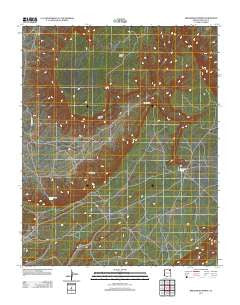 Beeshsikad Spring Arizona Historical topographic map, 1:24000 scale, 7.5 X 7.5 Minute, Year 2011