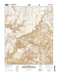 Behm Mesa Arizona Current topographic map, 1:24000 scale, 7.5 X 7.5 Minute, Year 2014