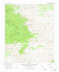 Bellota Ranch Arizona Historical topographic map, 1:62500 scale, 15 X 15 Minute, Year 1957