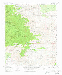Bellota Ranch Arizona Historical topographic map, 1:62500 scale, 15 X 15 Minute, Year 1957