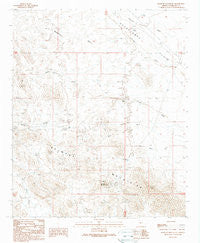 Belmont Mountain Arizona Historical topographic map, 1:24000 scale, 7.5 X 7.5 Minute, Year 1989
