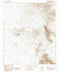 Ben Nevis Mountain Arizona Historical topographic map, 1:24000 scale, 7.5 X 7.5 Minute, Year 1990