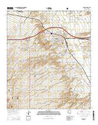 Benson Arizona Current topographic map, 1:24000 scale, 7.5 X 7.5 Minute, Year 2014