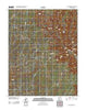 Bubbling Spring Canyon Arizona Historical topographic map, 1:24000 scale, 7.5 X 7.5 Minute, Year 2011
