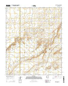 Betty Well Arizona Current topographic map, 1:24000 scale, 7.5 X 7.5 Minute, Year 2014