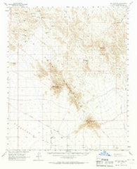 Big Horn Mts Arizona Historical topographic map, 1:62500 scale, 15 X 15 Minute, Year 1961