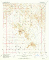 Big Horn Mts Arizona Historical topographic map, 1:62500 scale, 15 X 15 Minute, Year 1961