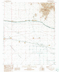Big Horn Peak Arizona Historical topographic map, 1:24000 scale, 7.5 X 7.5 Minute, Year 1990