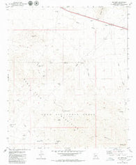 Big Horn Arizona Historical topographic map, 1:24000 scale, 7.5 X 7.5 Minute, Year 1979