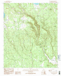 Big Lake South Arizona Historical topographic map, 1:24000 scale, 7.5 X 7.5 Minute, Year 1991
