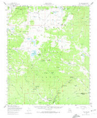 Big Lake Arizona Historical topographic map, 1:62500 scale, 15 X 15 Minute, Year 1958