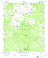 Big Lake Arizona Historical topographic map, 1:62500 scale, 15 X 15 Minute, Year 1958