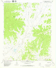 Big Mountain Dam Arizona Historical topographic map, 1:24000 scale, 7.5 X 7.5 Minute, Year 1967