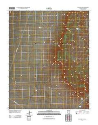 Big Chief Tank Arizona Historical topographic map, 1:24000 scale, 7.5 X 7.5 Minute, Year 2011