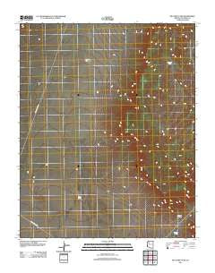 Big Chief Tank Arizona Historical topographic map, 1:24000 scale, 7.5 X 7.5 Minute, Year 2011
