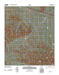 Big Horn Arizona Historical topographic map, 1:24000 scale, 7.5 X 7.5 Minute, Year 2011