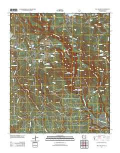 Big Lake South Arizona Historical topographic map, 1:24000 scale, 7.5 X 7.5 Minute, Year 2011