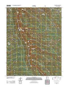 Big Springs Arizona Historical topographic map, 1:24000 scale, 7.5 X 7.5 Minute, Year 2012
