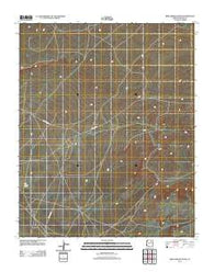 Bird Springs Wash Arizona Historical topographic map, 1:24000 scale, 7.5 X 7.5 Minute, Year 2011