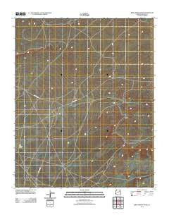 Bird Springs Wash Arizona Historical topographic map, 1:24000 scale, 7.5 X 7.5 Minute, Year 2011