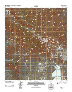 Bisbee Arizona Historical topographic map, 1:24000 scale, 7.5 X 7.5 Minute, Year 2011