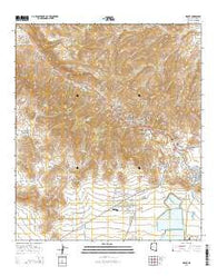 Bisbee Arizona Current topographic map, 1:24000 scale, 7.5 X 7.5 Minute, Year 2014