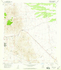 Bisbee NE Arizona Historical topographic map, 1:24000 scale, 7.5 X 7.5 Minute, Year 1958