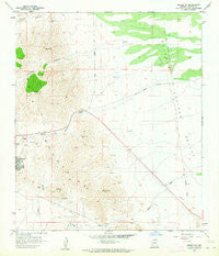 Bisbee NE Arizona Historical topographic map, 1:24000 scale, 7.5 X 7.5 Minute, Year 1958