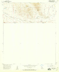 Bisbee SE Arizona Historical topographic map, 1:24000 scale, 7.5 X 7.5 Minute, Year 1958