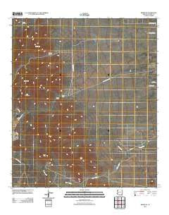 Bisbee NE Arizona Historical topographic map, 1:24000 scale, 7.5 X 7.5 Minute, Year 2011