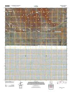 Bisbee SE Arizona Historical topographic map, 1:24000 scale, 7.5 X 7.5 Minute, Year 2011