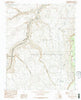 Bitter Springs Arizona Historical topographic map, 1:24000 scale, 7.5 X 7.5 Minute, Year 1985