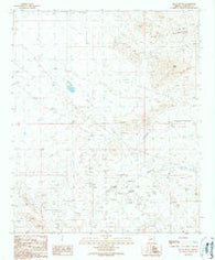 Black Butte Arizona Historical topographic map, 1:24000 scale, 7.5 X 7.5 Minute, Year 1990