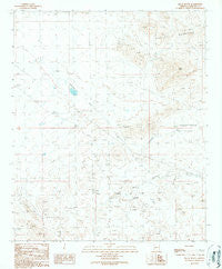 Black Butte Arizona Historical topographic map, 1:24000 scale, 7.5 X 7.5 Minute, Year 1990