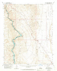 Black Canyon Arizona Historical topographic map, 1:62500 scale, 15 X 15 Minute, Year 1959