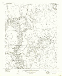 Black Falls NE Arizona Historical topographic map, 1:24000 scale, 7.5 X 7.5 Minute, Year 1955