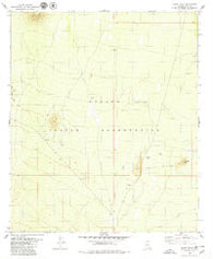 Black Hills Arizona Historical topographic map, 1:24000 scale, 7.5 X 7.5 Minute, Year 1979