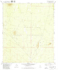 Black Hills Arizona Historical topographic map, 1:24000 scale, 7.5 X 7.5 Minute, Year 1979
